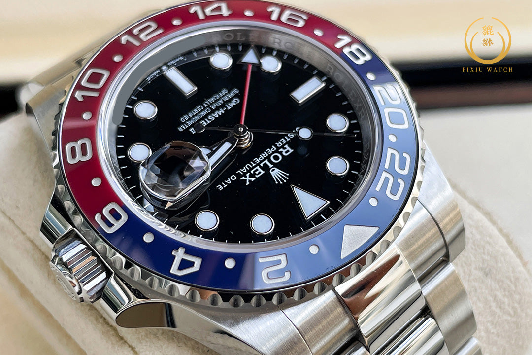 Rolex GMT-MASTER II “Pepsi” Steel Oyster