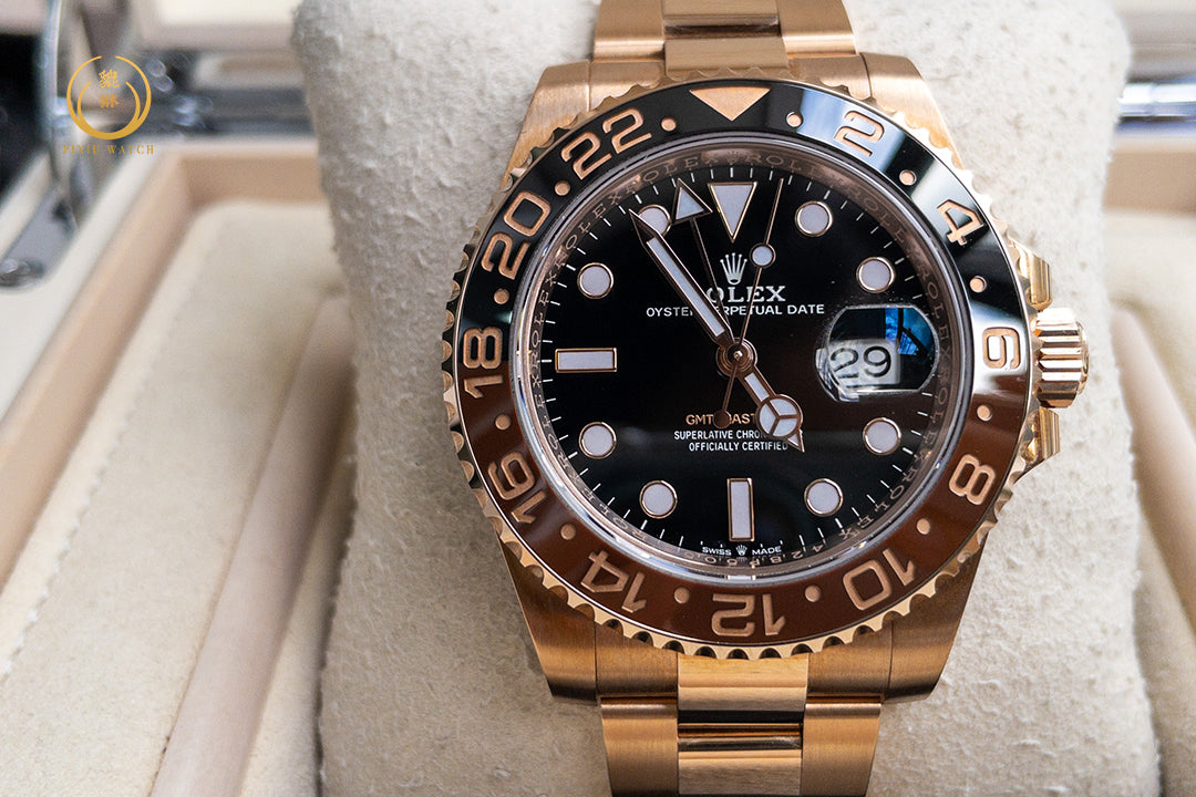 Rolex GMT-Master II “Root Beer” Full Everose Gold