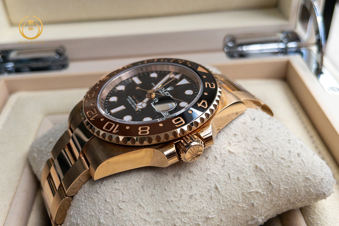 Rolex GMT-Master II “Root Beer” Full Everose Gold