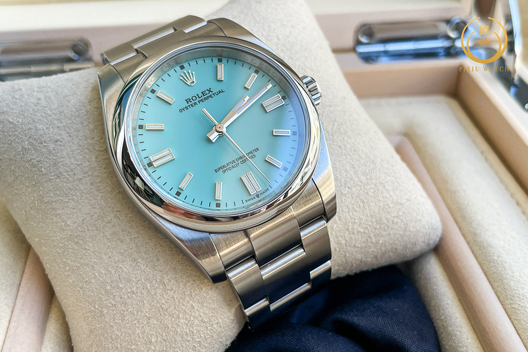 Rolex Oyster Perpetual 116000 Tiffany (* After *)