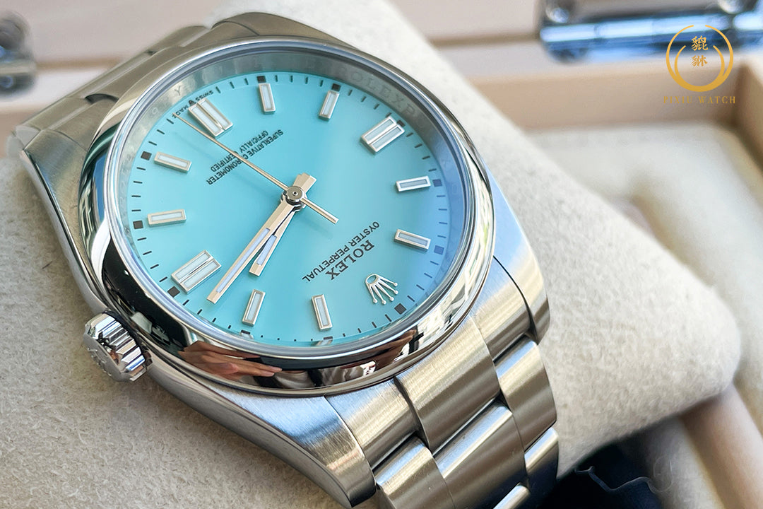 Rolex Oyster Perpetual 116000 Tiffany (* After *)