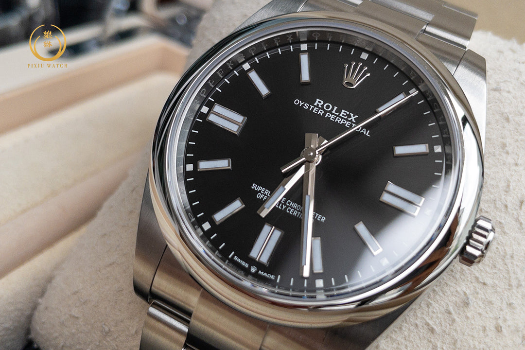 “NEW” Rolex Oyster Perpetual Black Dial