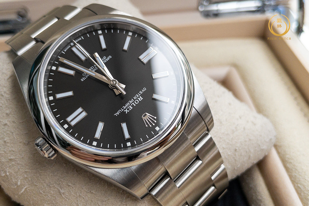 “NEW” Rolex Oyster Perpetual Black Dial