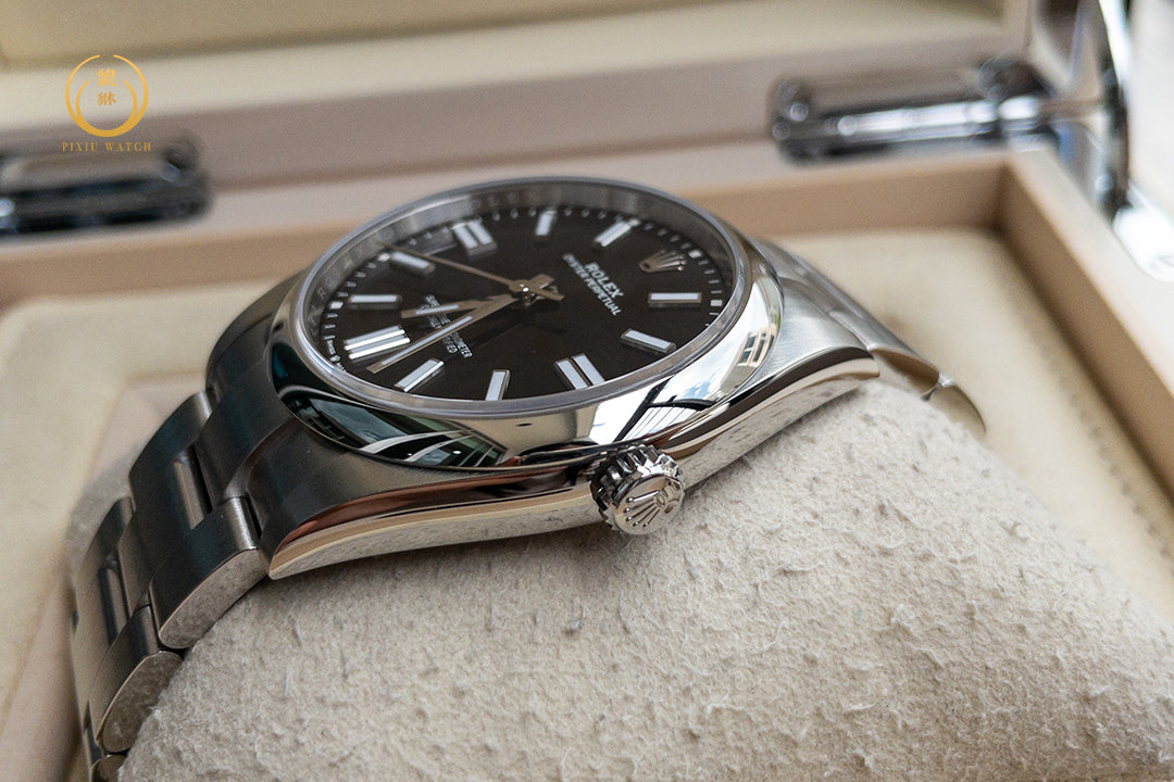 “NEW” Rolex Oyster Perpetual Black Dial
