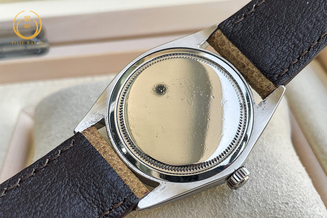 Rolex Oyster Date Vintage 6694 Precision Gold Dial Steel