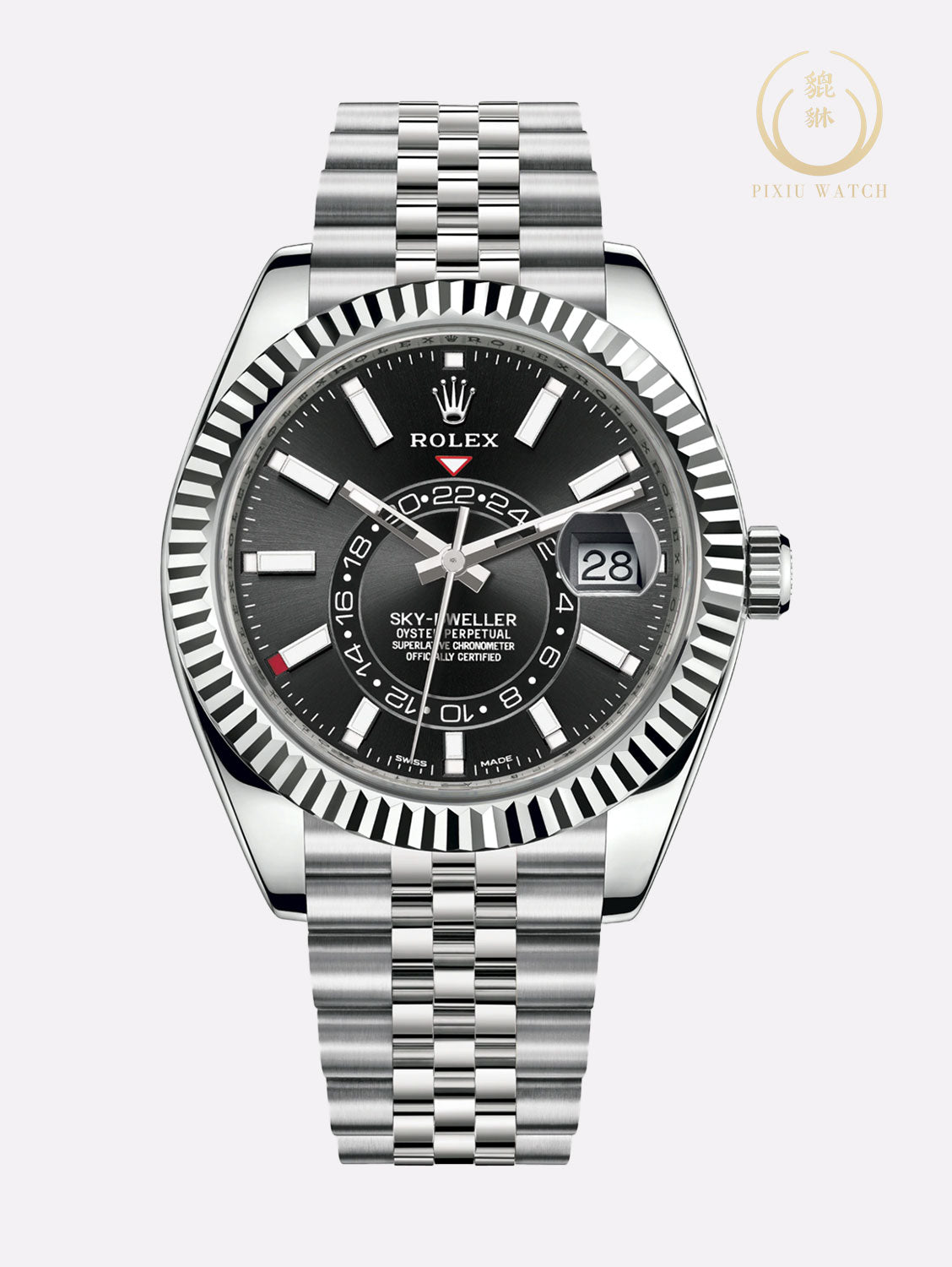 “ของใหม่” Rolex Sky-Dweller Black Roleso