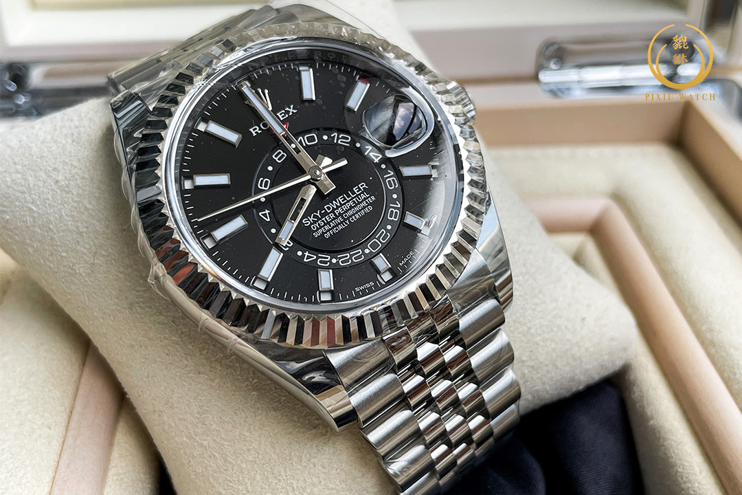 “ของใหม่” Rolex Sky-Dweller Black Roleso