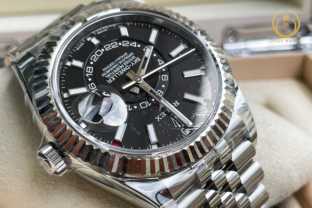 “ของใหม่” Rolex Sky-Dweller Black Roleso