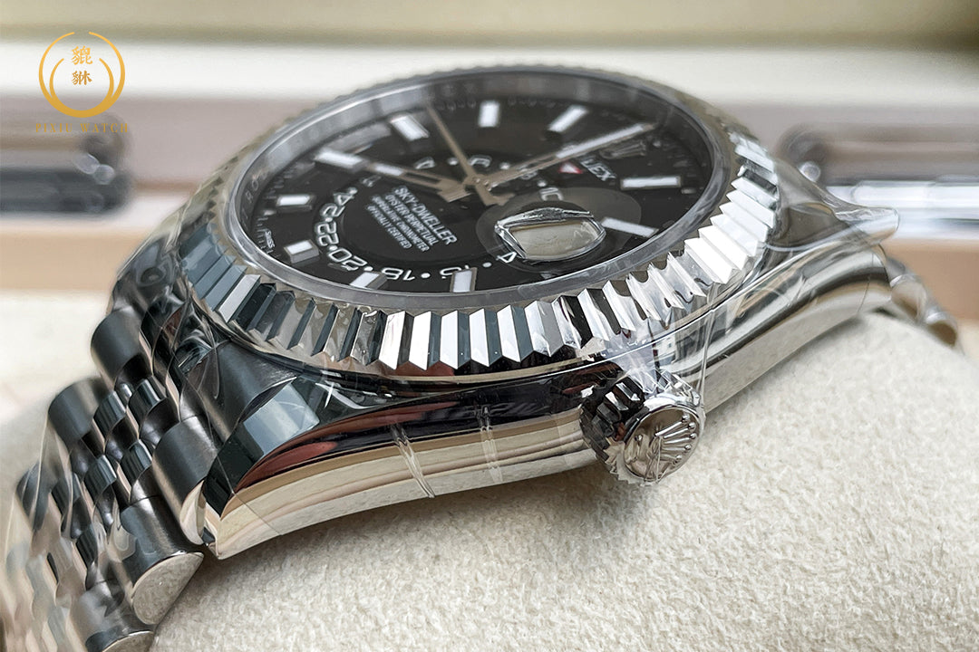 “ของใหม่” Rolex Sky-Dweller Black Roleso