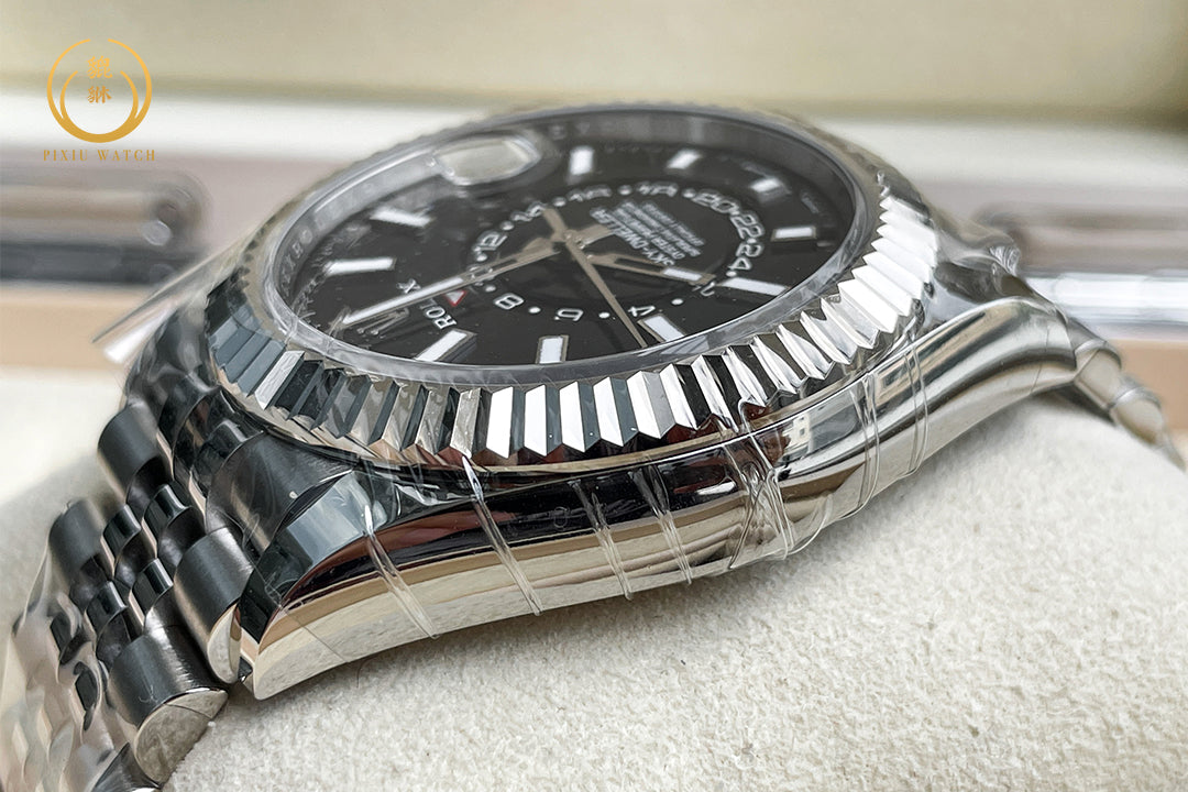 “ของใหม่” Rolex Sky-Dweller Black Roleso