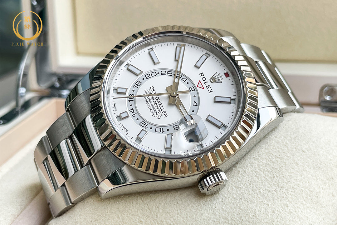 Rolex Sky-Dweller White Rolesor
