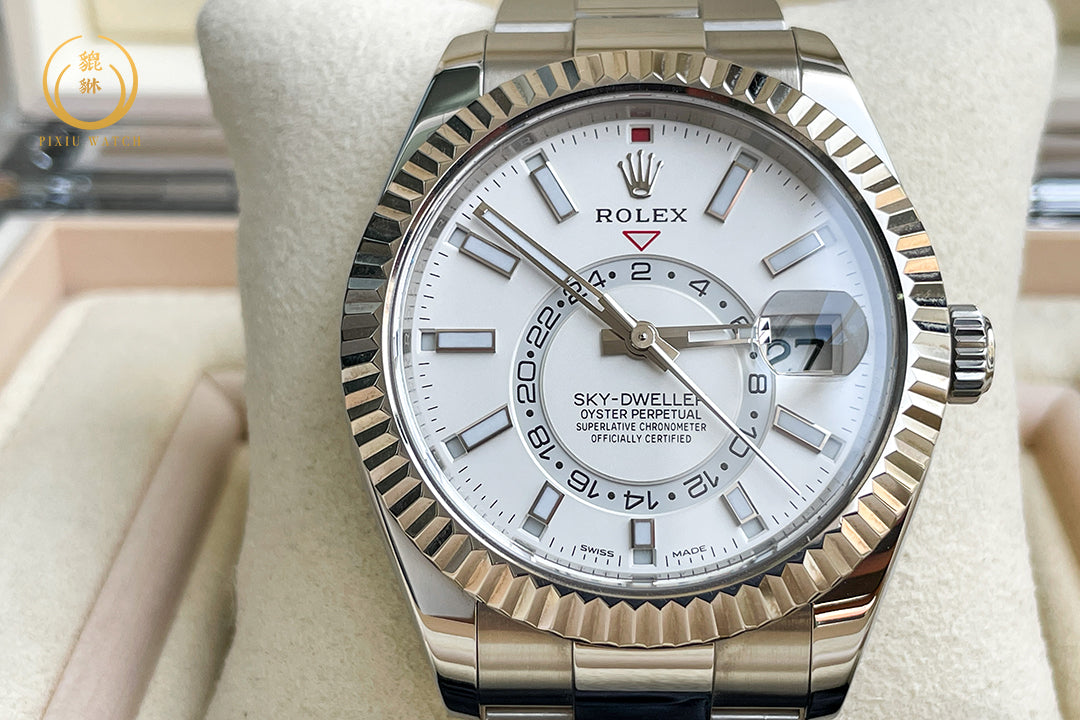 Rolex Sky-Dweller White Rolesor