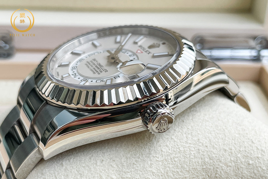 Rolex Sky-Dweller White Rolesor