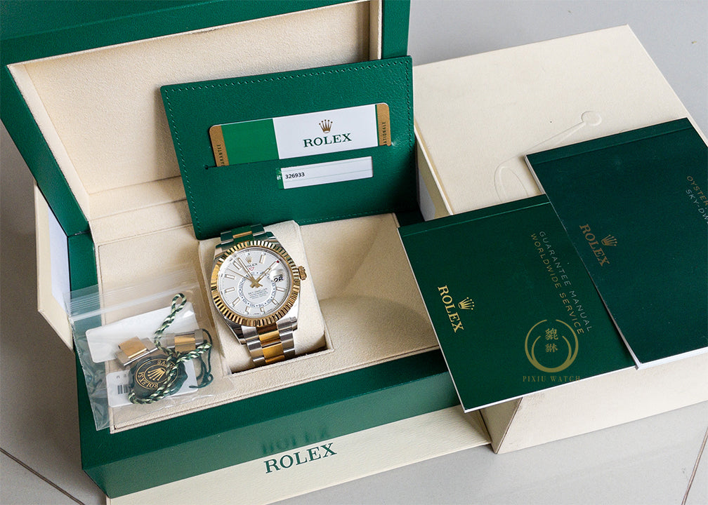 Rolex Sky-Dweller Steel / Yellow Gold