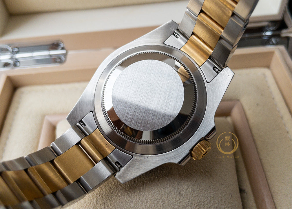 Rolex Sub Date Two Tone Blue Sunburst