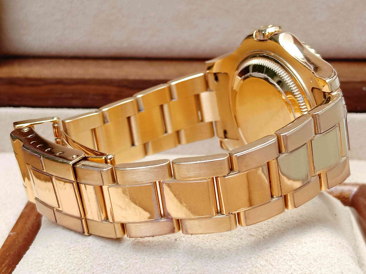 Rolex Yacht-Master Yellow Gold Diamond MOP Dial