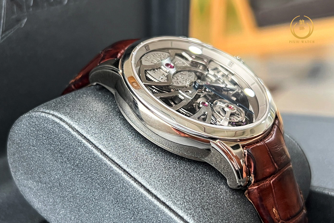 Ulysse Nardin Skeleton Tourbillon 1700-129 White Gold Limited 200 Pcs.