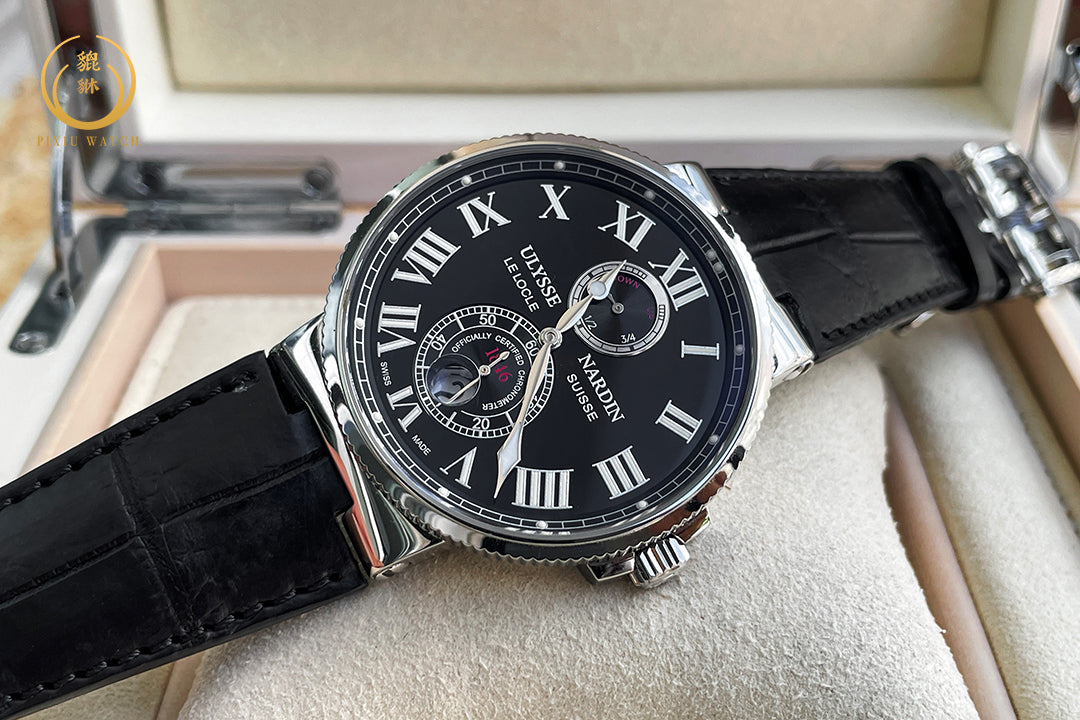 Ulysse Nardin Maxi Marine Chronometer Black Dial