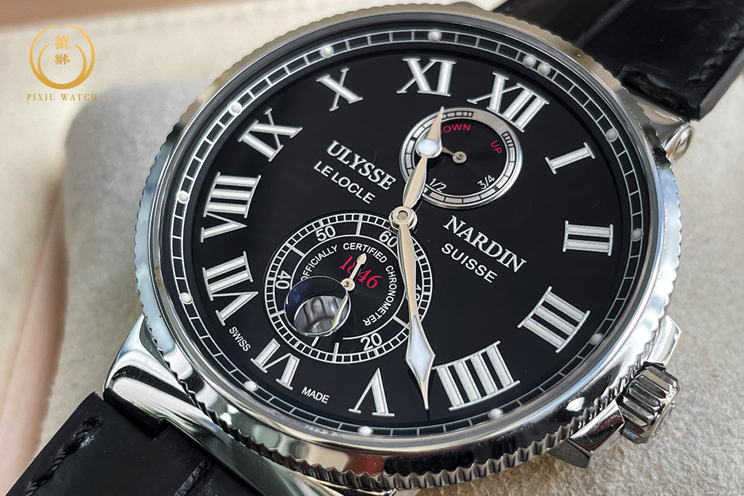 Ulysse Nardin Maxi Marine Chronometer Black Dial