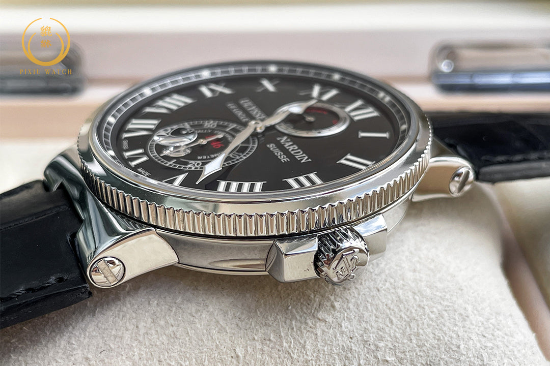 Ulysse Nardin Maxi Marine Chronometer Black Dial