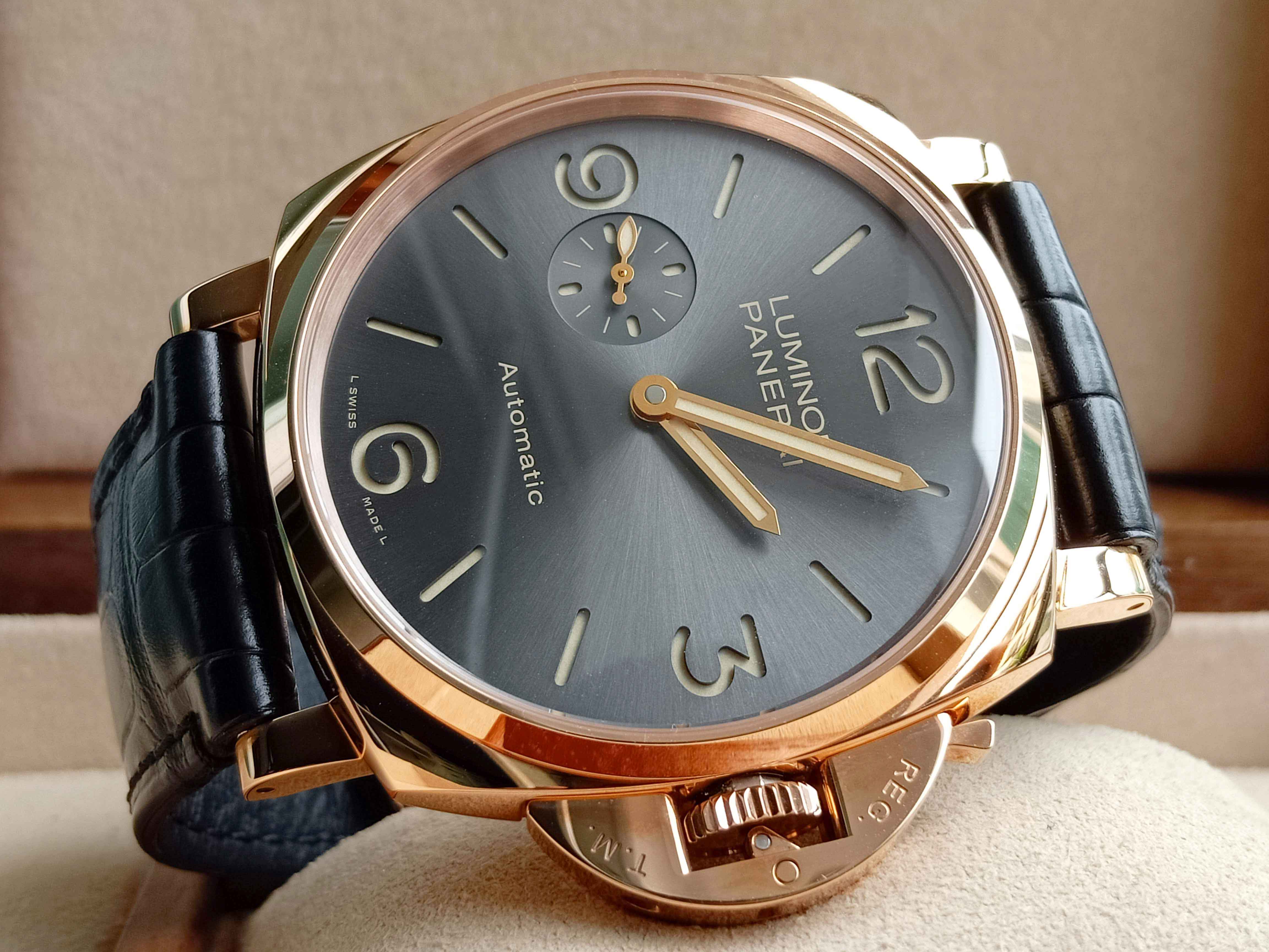 Panerai Luminor Due Automatic Oro Rosso Rose Gold