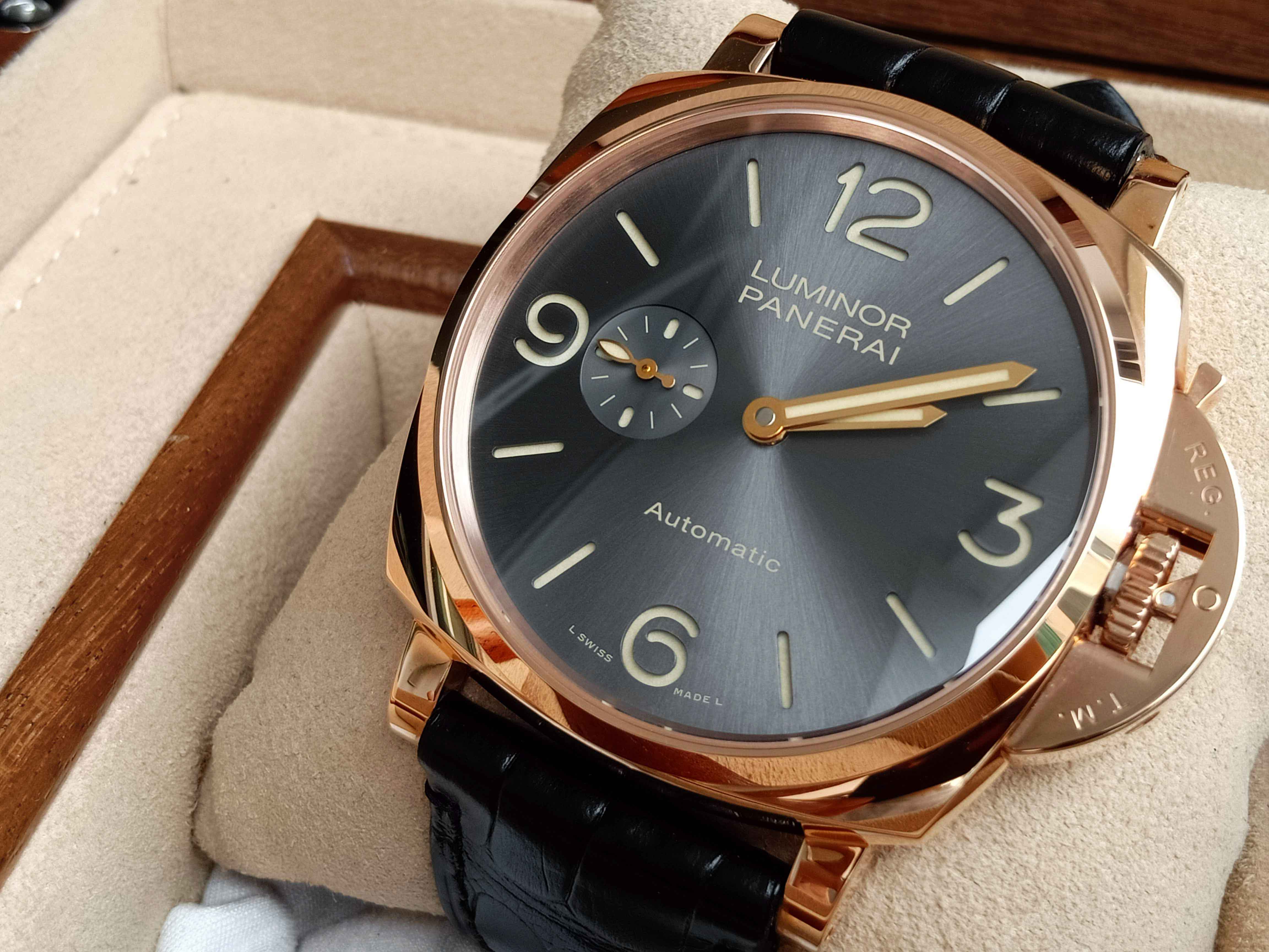 Panerai Luminor Due Automatic Oro Rosso Rose Gold