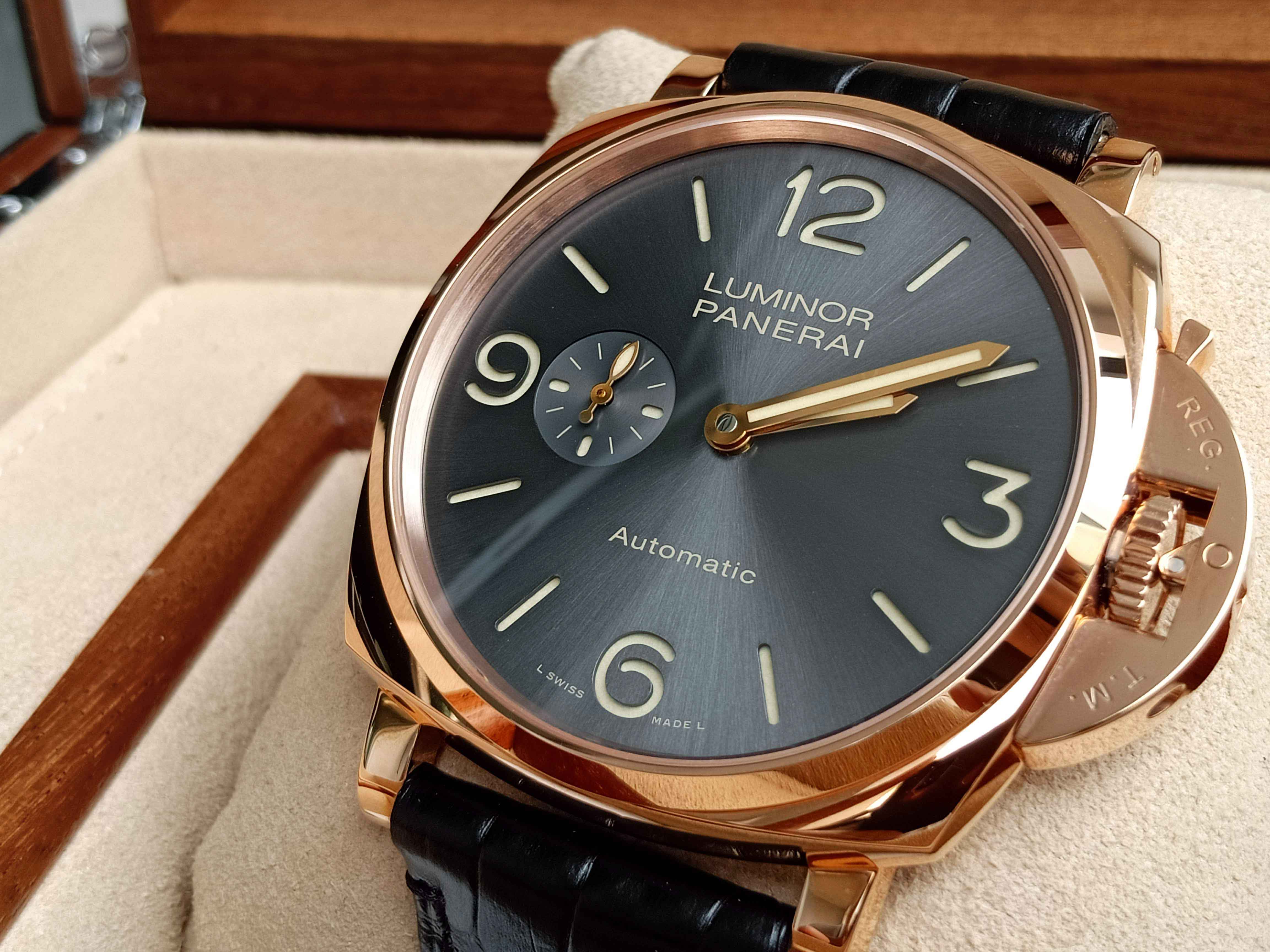 Panerai Luminor Due Automatic Oro Rosso Rose Gold