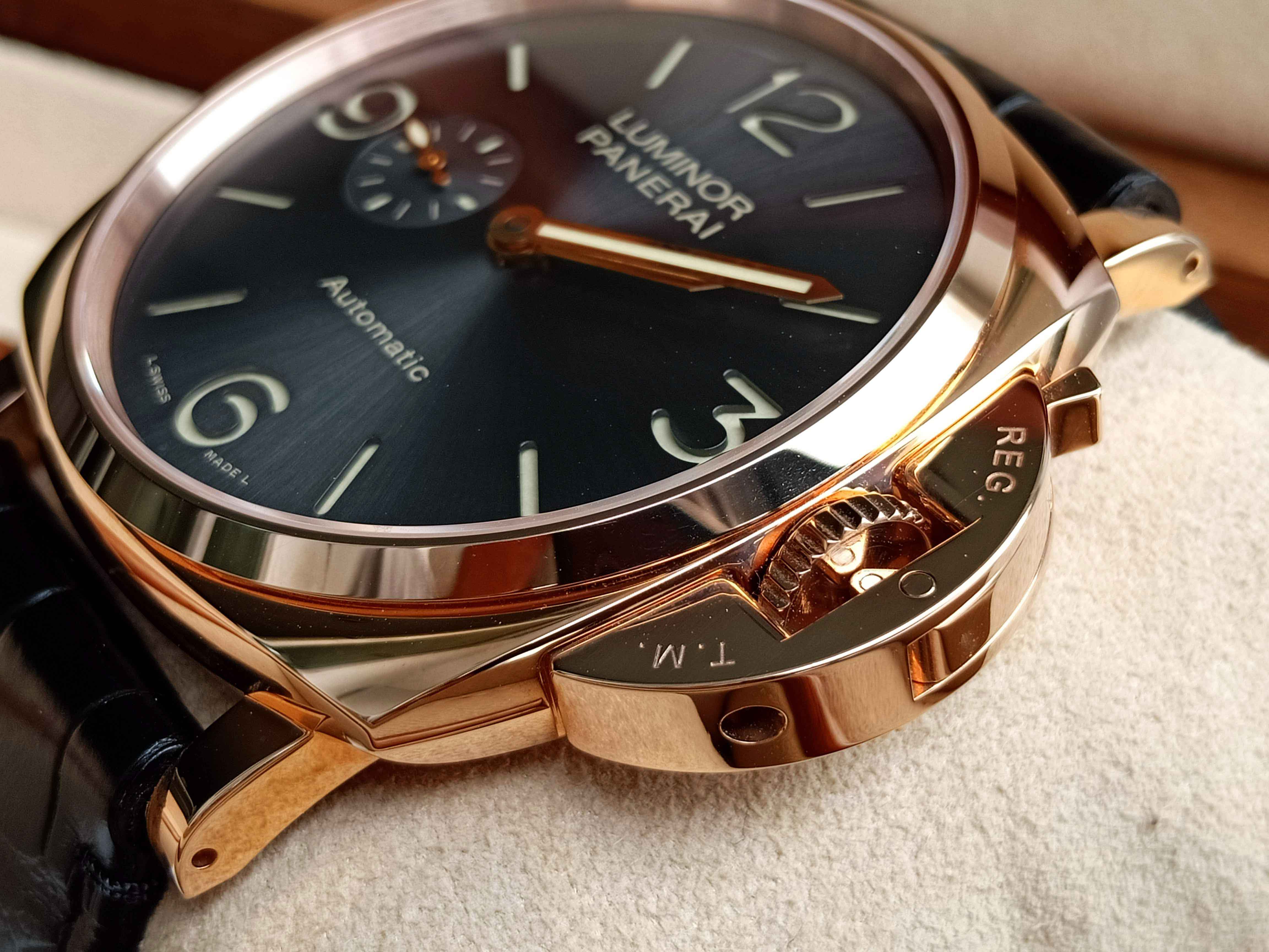 Panerai Luminor Due Automatic Oro Rosso Rose Gold