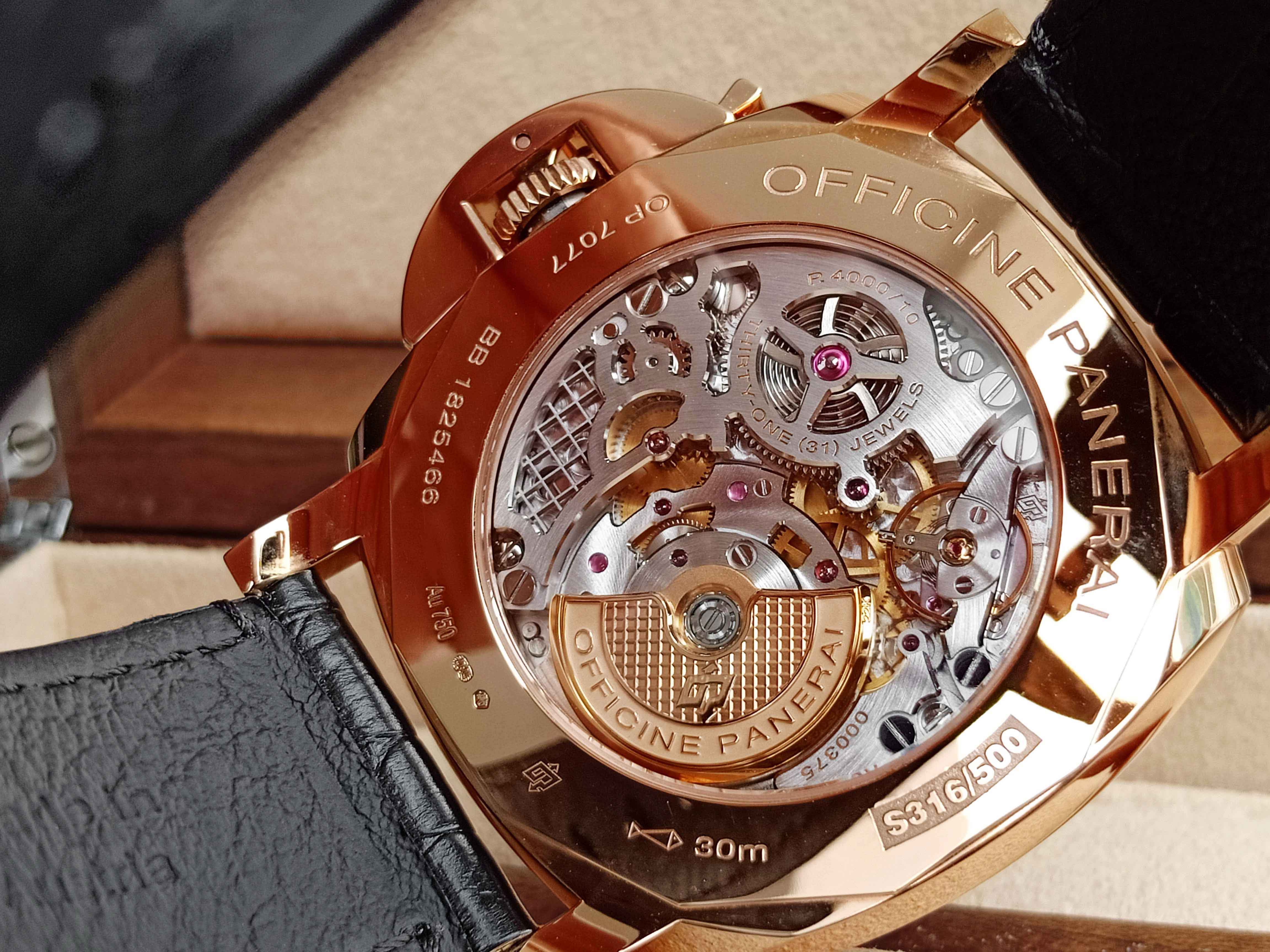 Panerai Luminor Due Automatic Oro Rosso Rose Gold