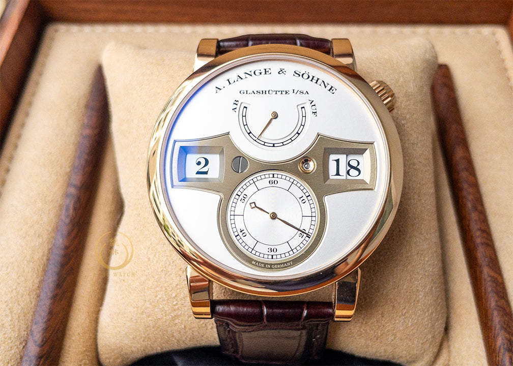 A. Lange & Sohne Zeitwerk Pink Gold