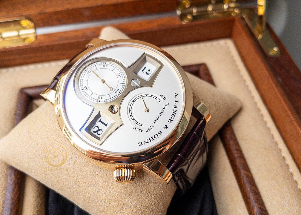 A. Lange & Sohne Zeitwerk Pink Gold