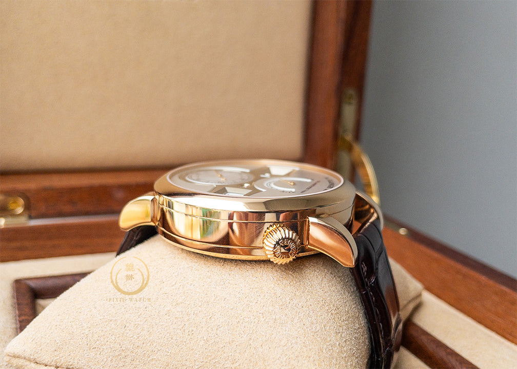 A. Lange & Sohne Zeitwerk Pink Gold