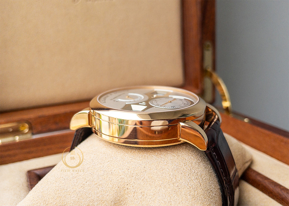 A. Lange & Sohne Zeitwerk Pink Gold