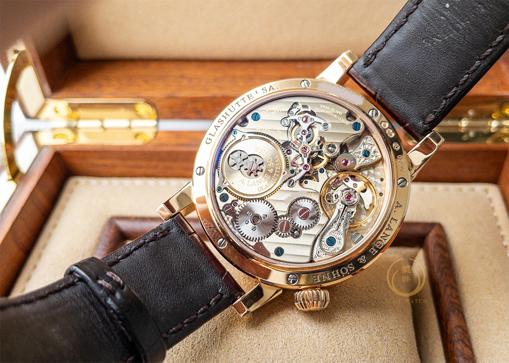 A. Lange & Sohne Zeitwerk Pink Gold