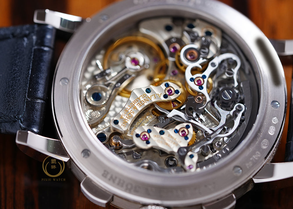 A. Lange 1815 Flyback White Gold