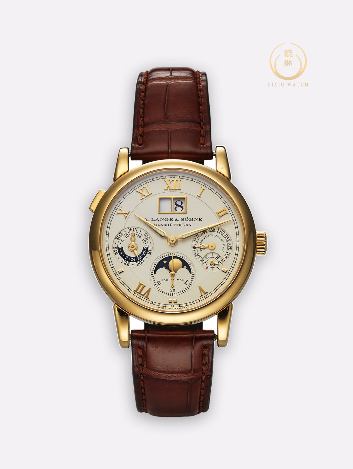 A. Lange Langematik Perpetual Yellow Gold