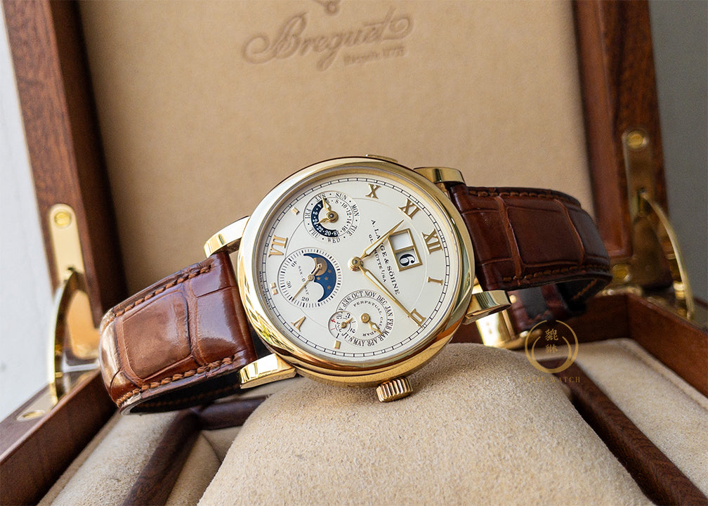 A. Lange Langematik Perpetual Yellow Gold