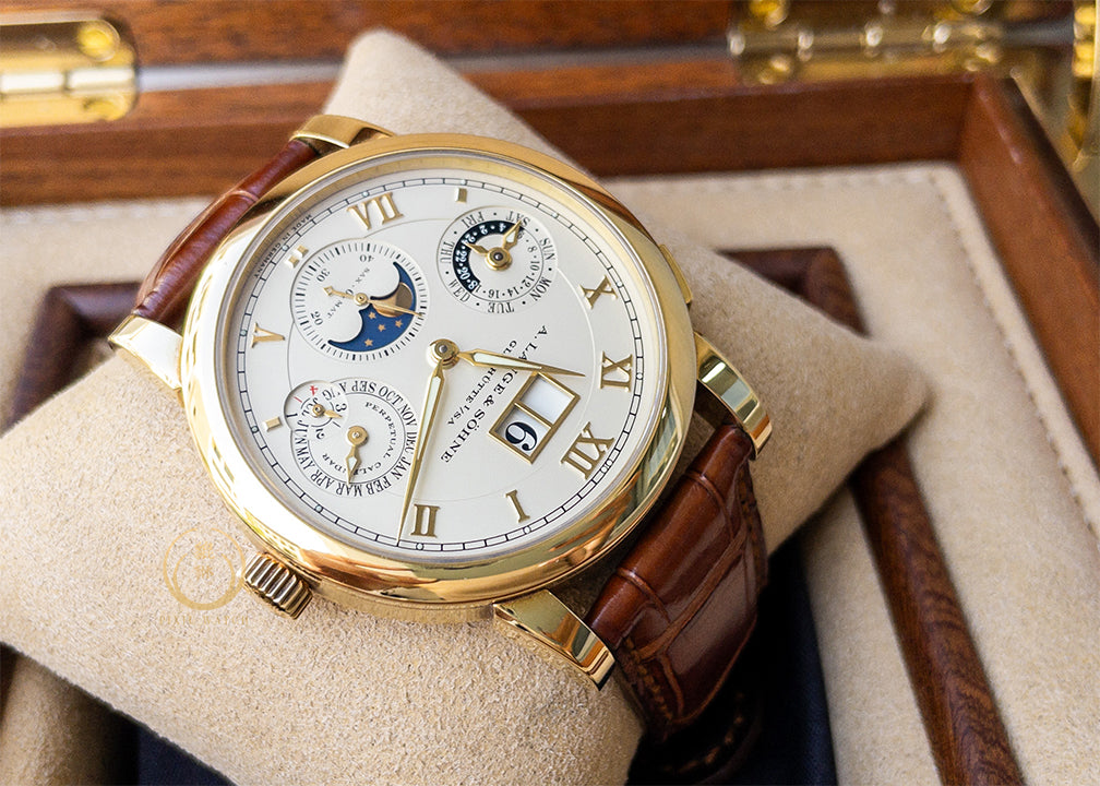 A. Lange Langematik Perpetual Yellow Gold