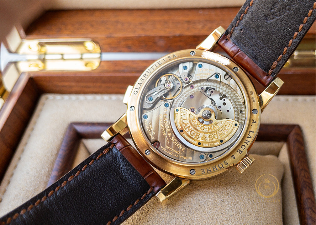 A. Lange Langematik Perpetual Yellow Gold