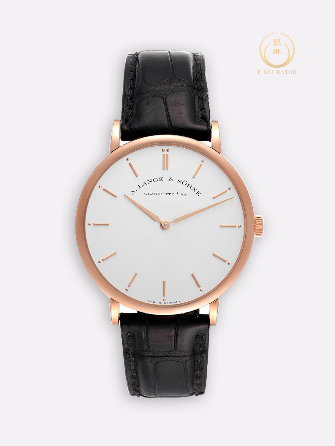 A. Lange Saxonia Thin Pink Gold