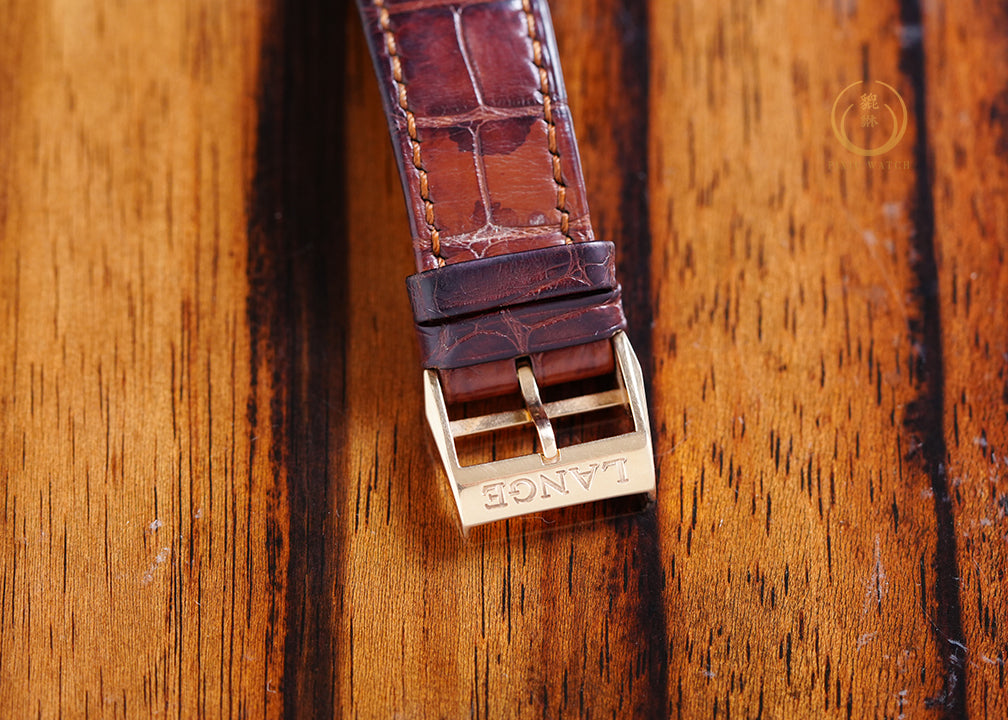 A. Lange & Sohne Zeitwerk Pink Gold