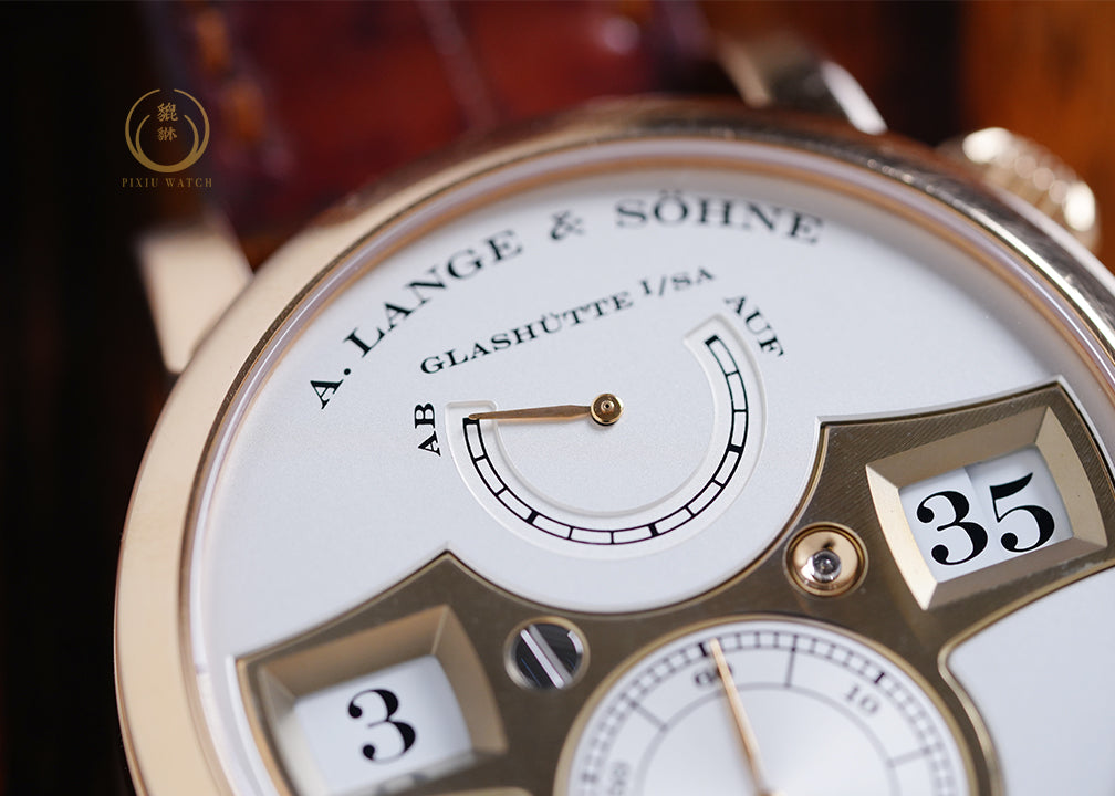 A. Lange & Sohne Zeitwerk Pink Gold