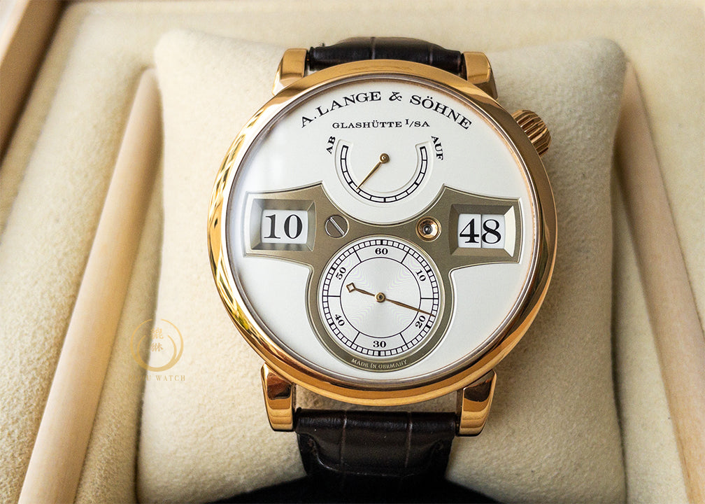 A. Lange & Sohne Zeitwerk Pink Gold