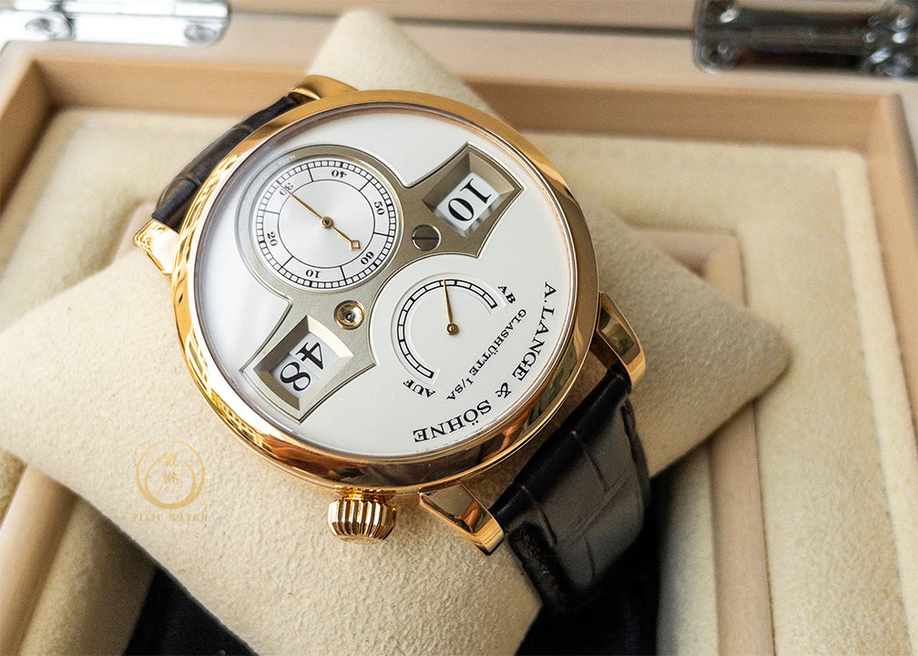 A. Lange & Sohne Zeitwerk Pink Gold