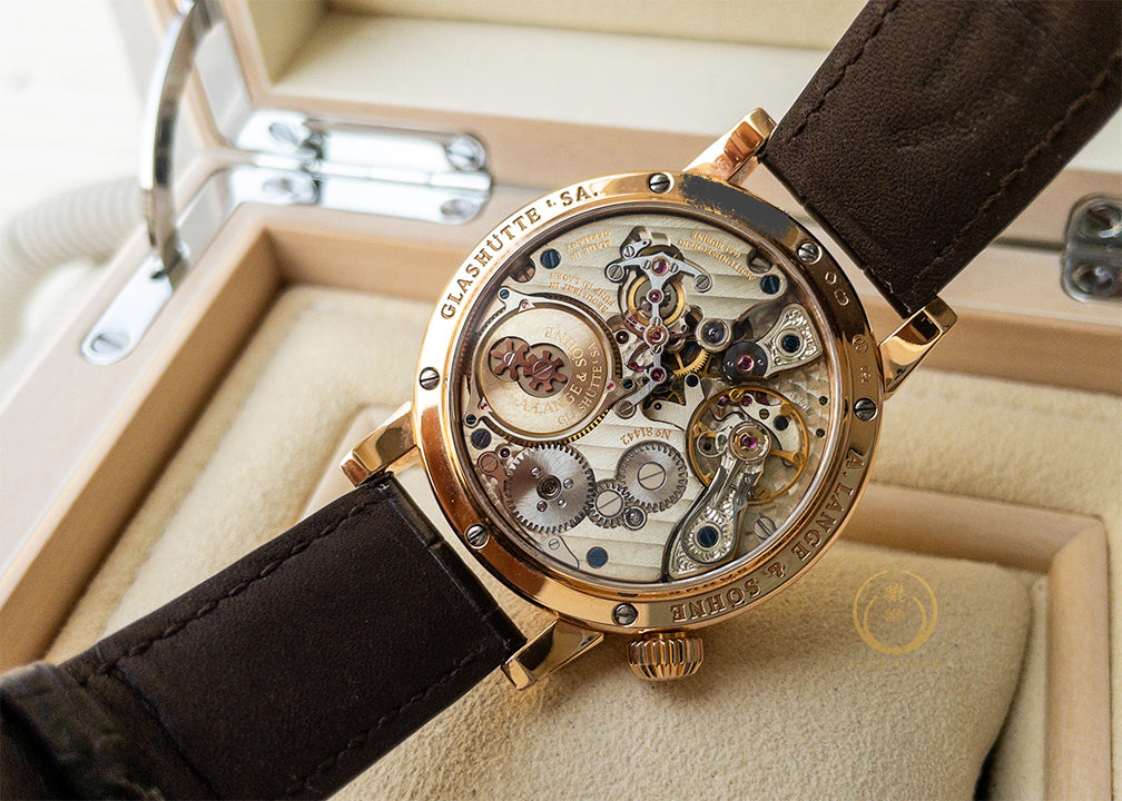 A. Lange & Sohne Zeitwerk Pink Gold