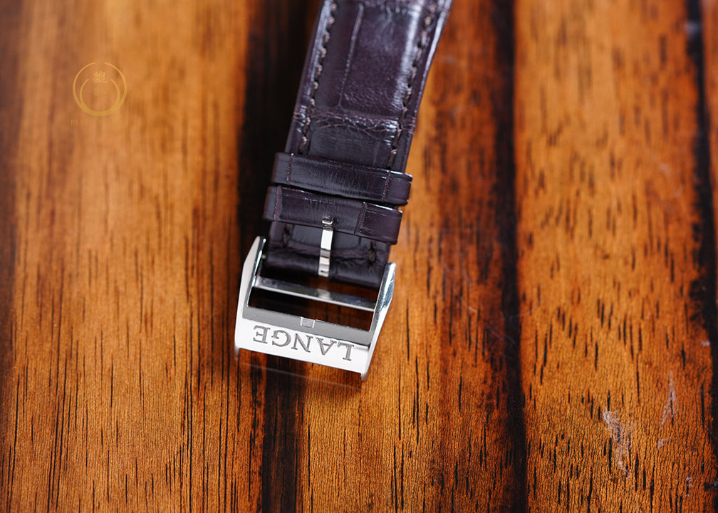 A. Lange Zeitwerk Date White Gold