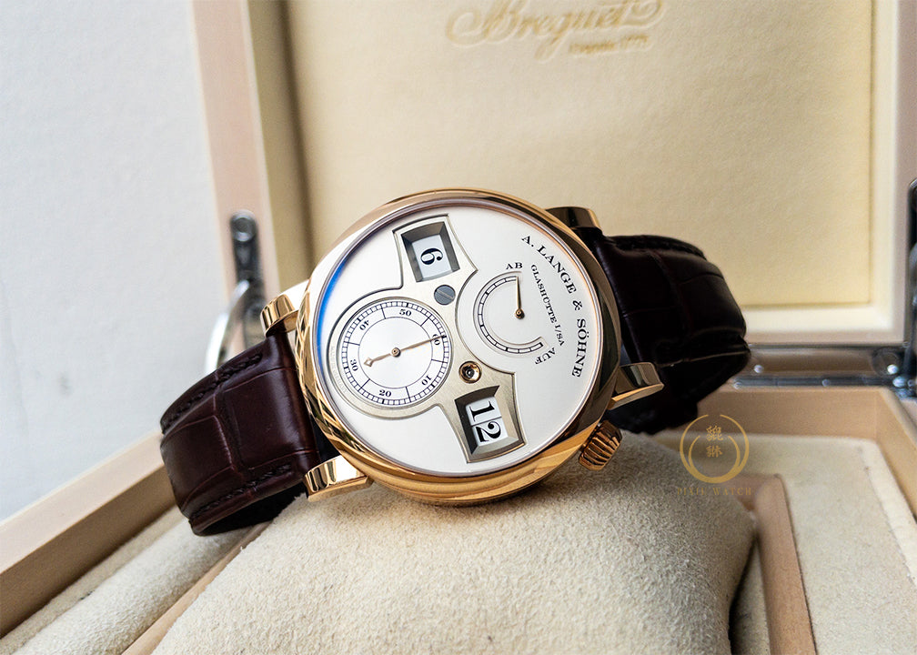 A. Lange & Sohne Zeitwerk Pink Gold