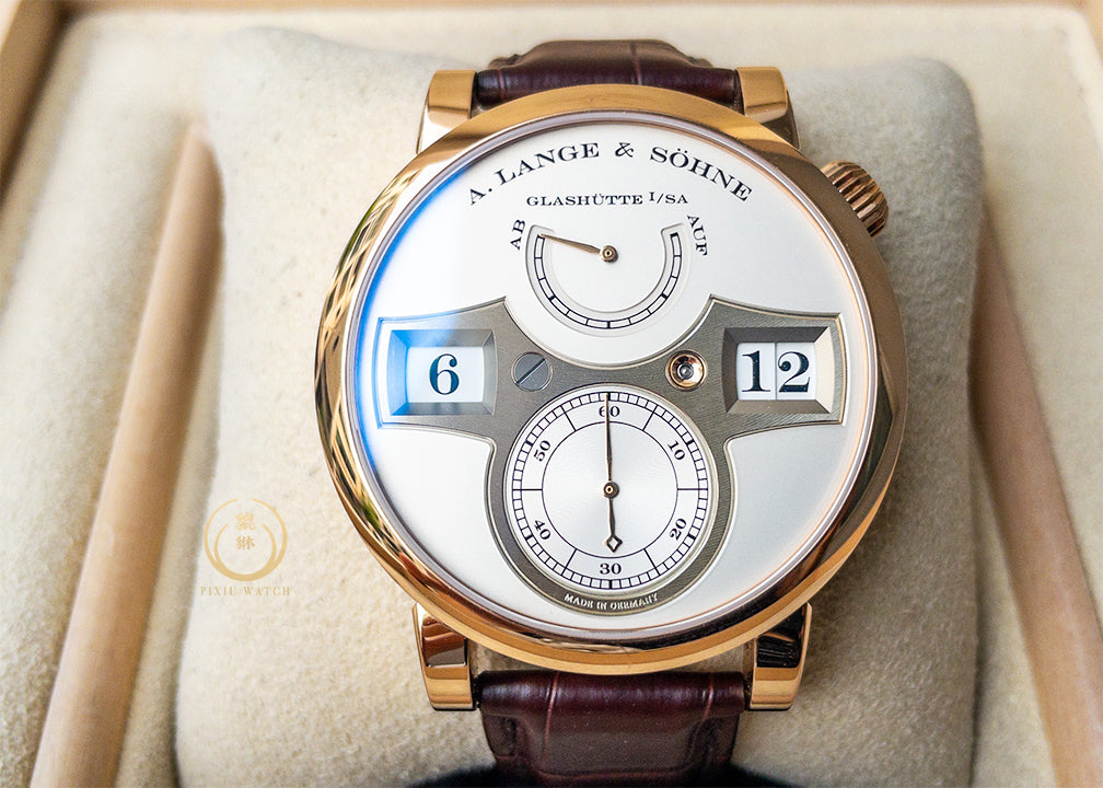 A. Lange & Sohne Zeitwerk Pink Gold