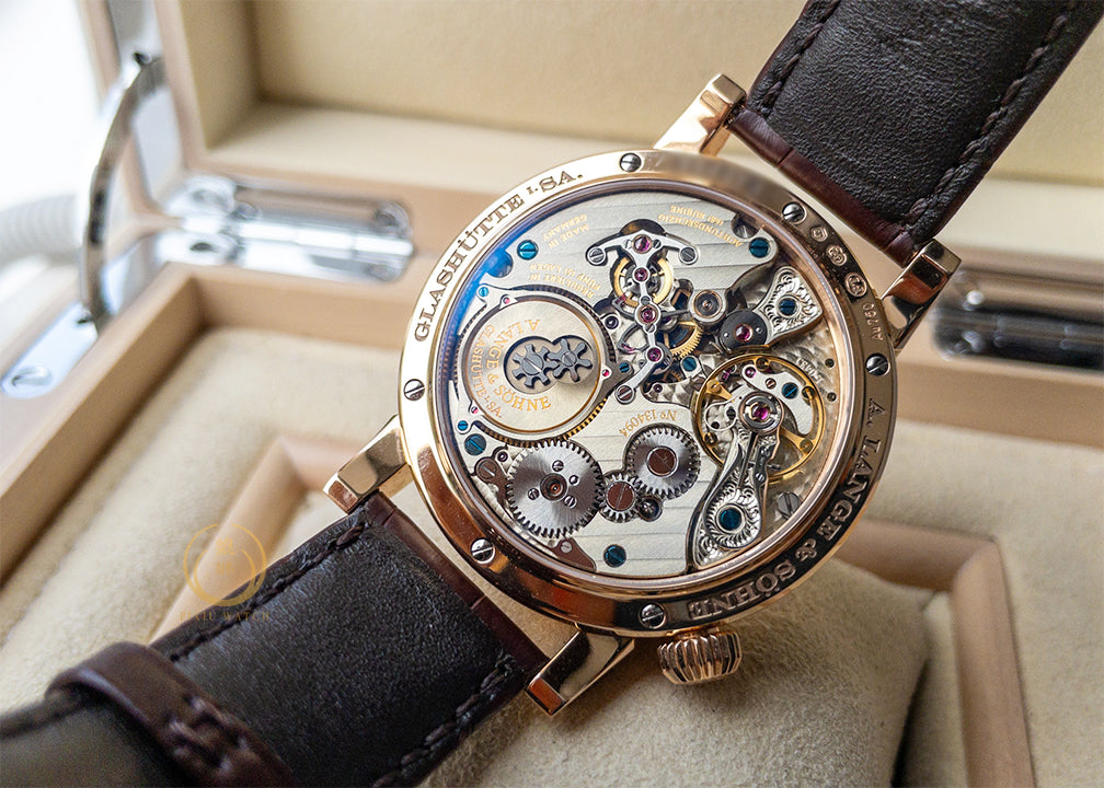 A. Lange & Sohne Zeitwerk Pink Gold