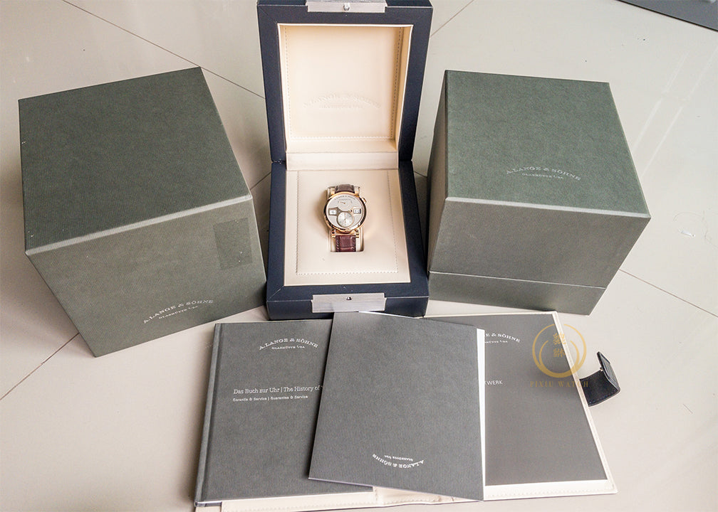 A. Lange & Sohne Zeitwerk Pink Gold